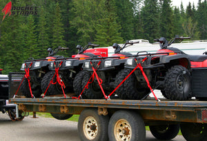 Ratchet Straps 1" x 17' - 2200lbs