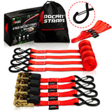 Ratchet Straps 1" x 17' - 2200lbs